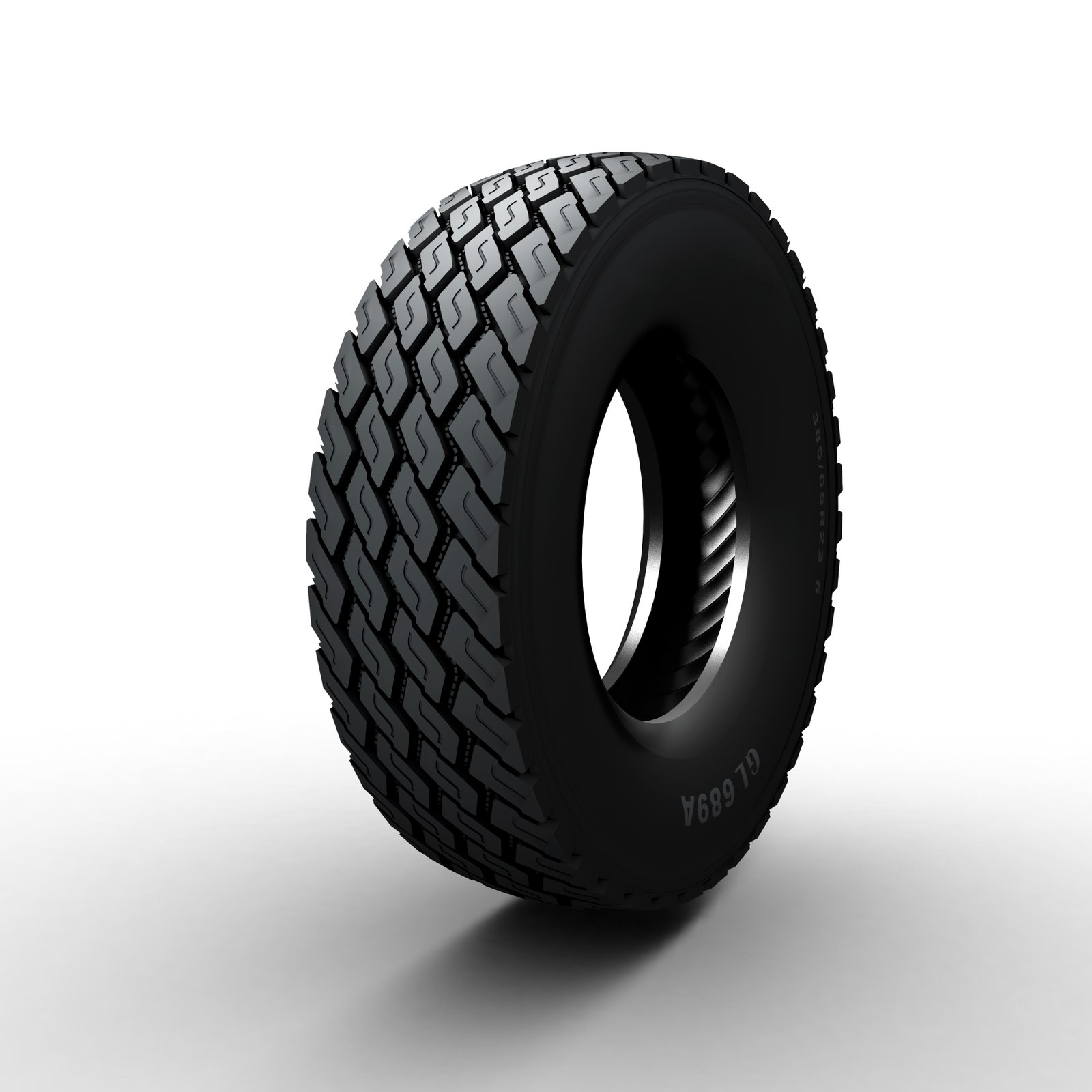 Illustrative heavy-vehicle tire